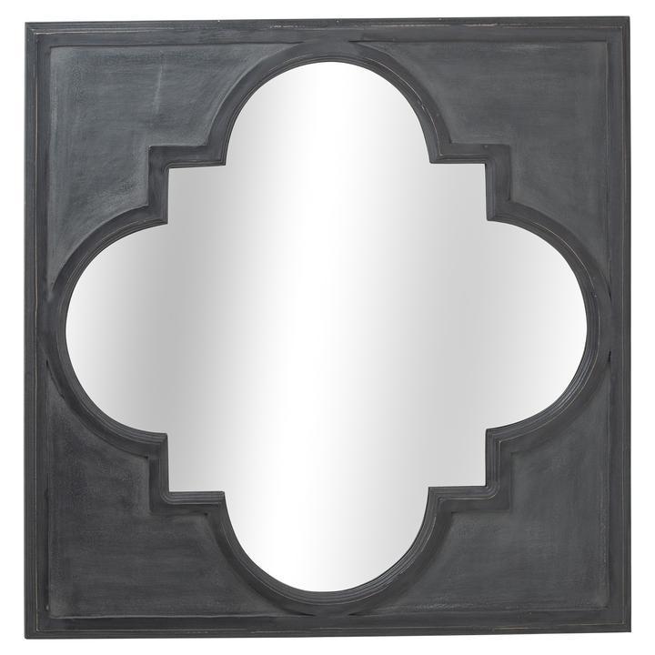 Trefoil Framed Mirror