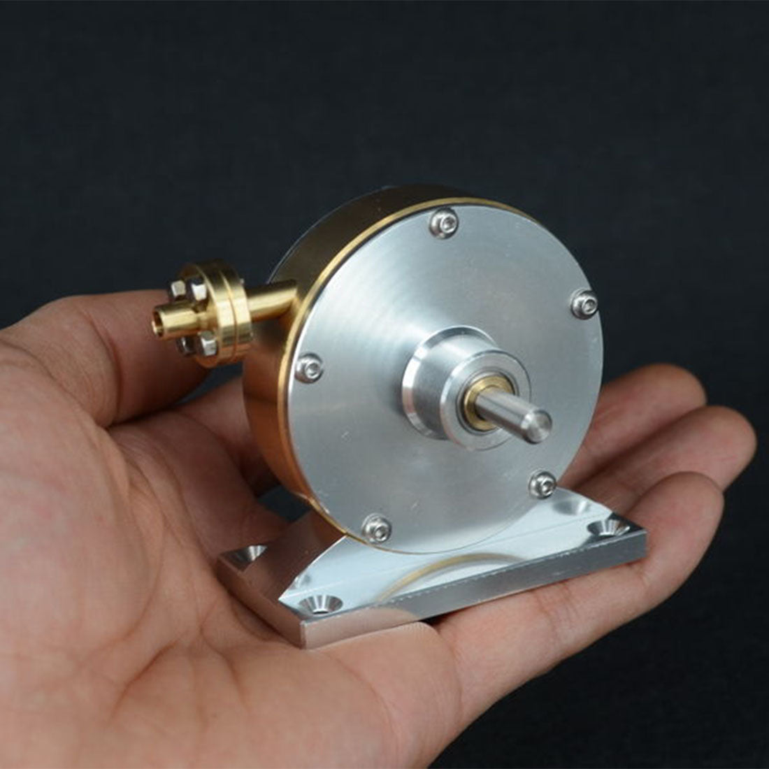 Metal Steam Turbine Engine JT-II Desktop Engine Model - Enginediy