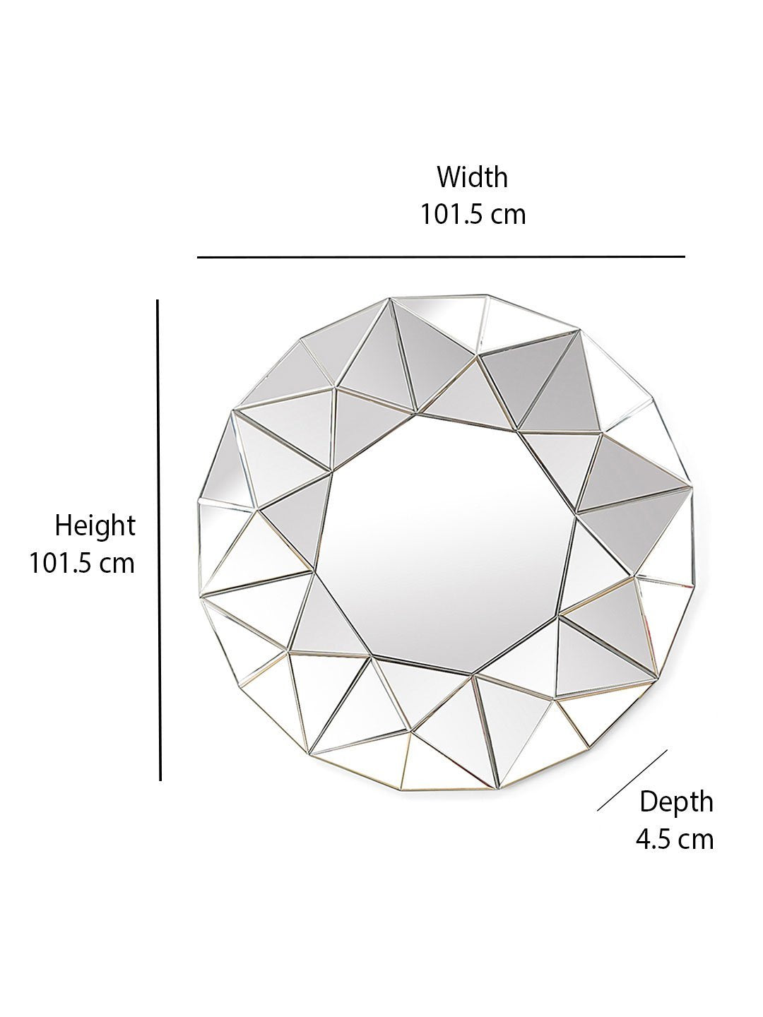 3D Round Mirror