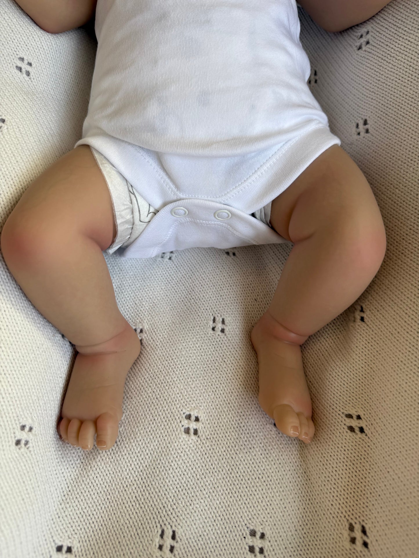 Violet – Open Eyed Reborn Baby Doll | Realistic Newborn Girl – Crafted with Care in the UK
