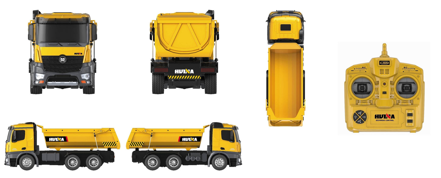Huina 1573 RC dump truck (2025 Model)