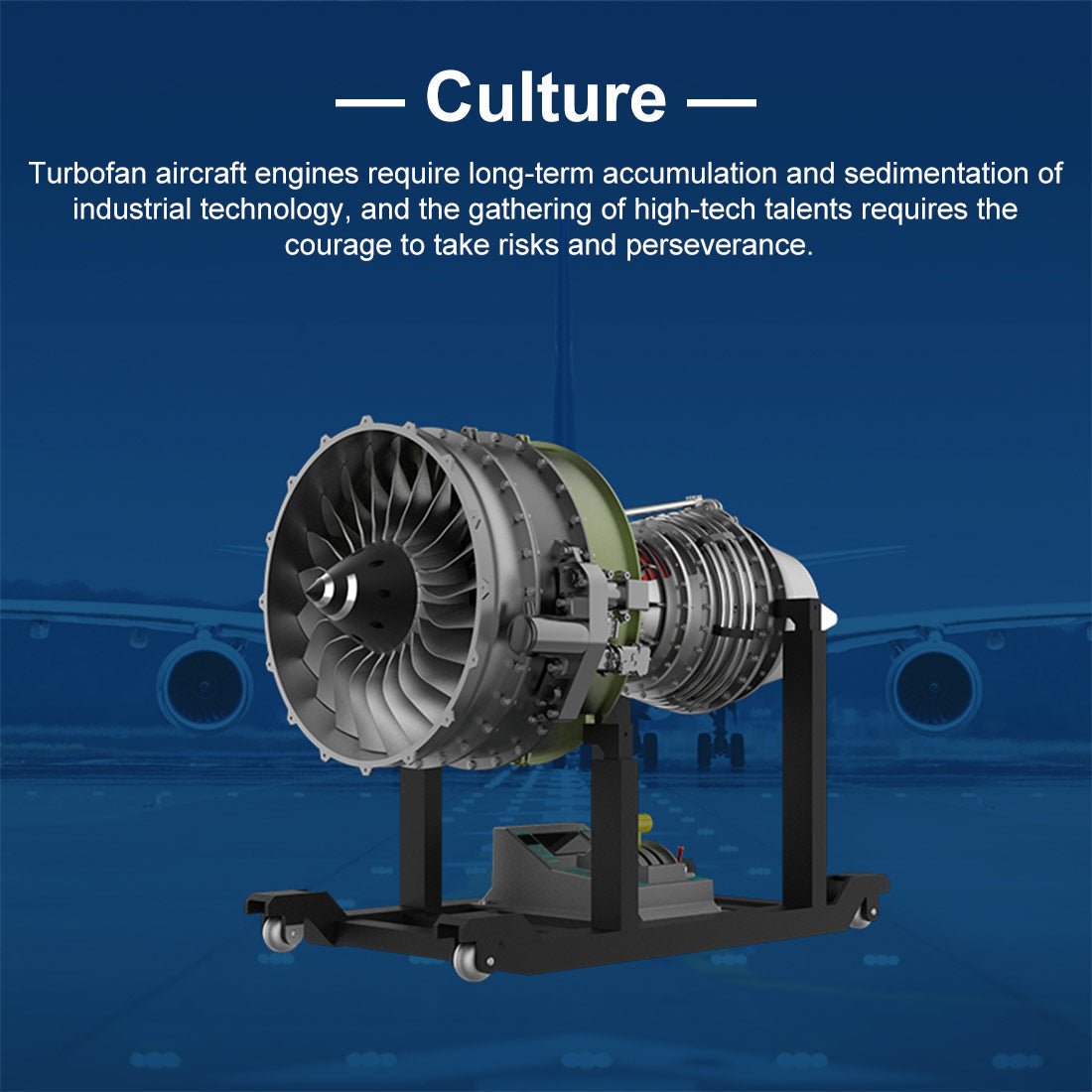 Turbofan Engine Model Kit that Works - Build Your Own Turbofan Engine - TECHING 1/10 Full Metal Dual-Spool Turbofan Engine Aircraft Jet Engine Model 1000+Pcs
