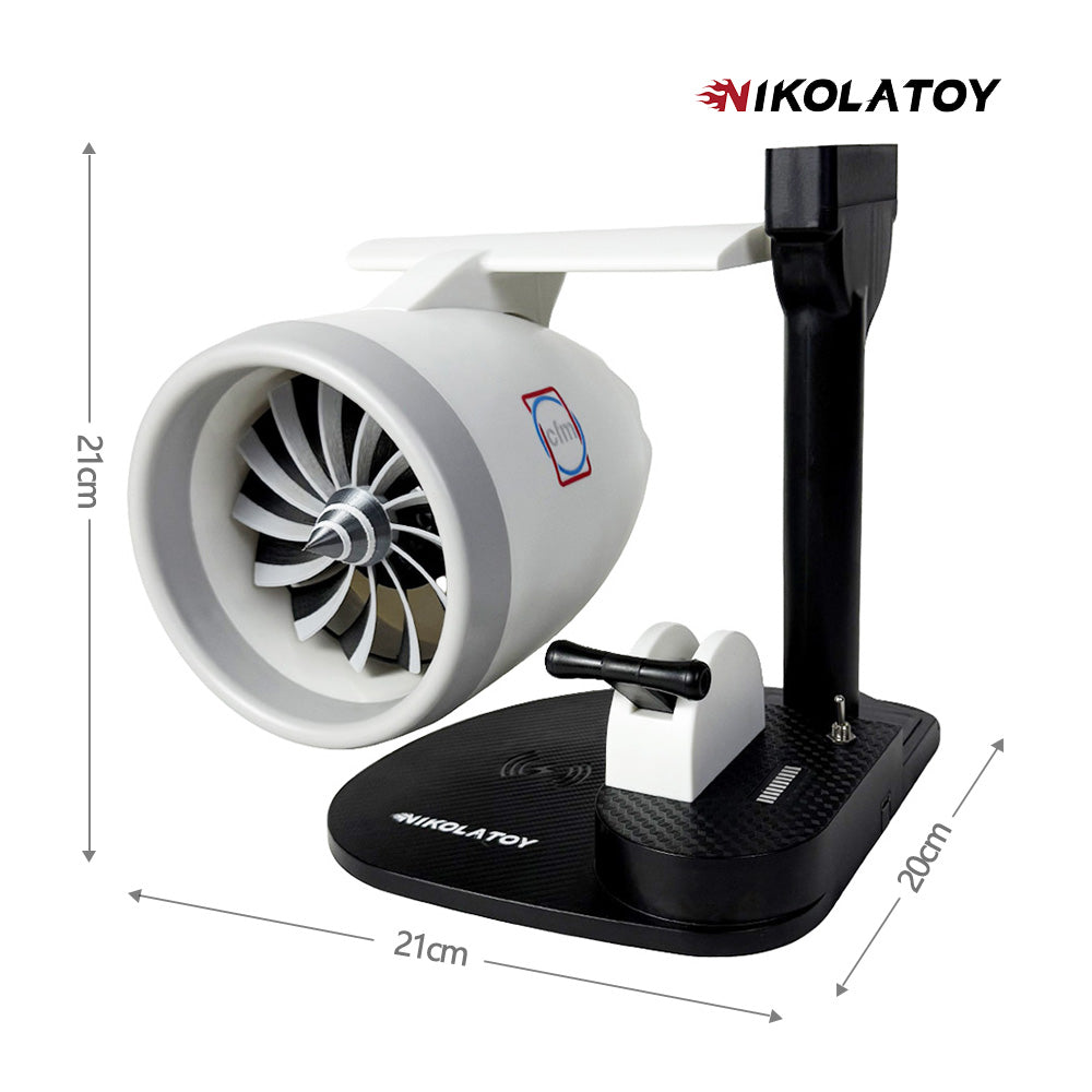 Dsektop JetFan - Equipped with wireless charging and humidifier