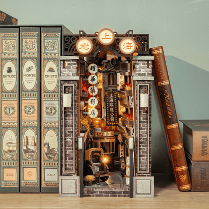 Old Shanghai Book Nook Kit | Christmas Holiday Exclusive