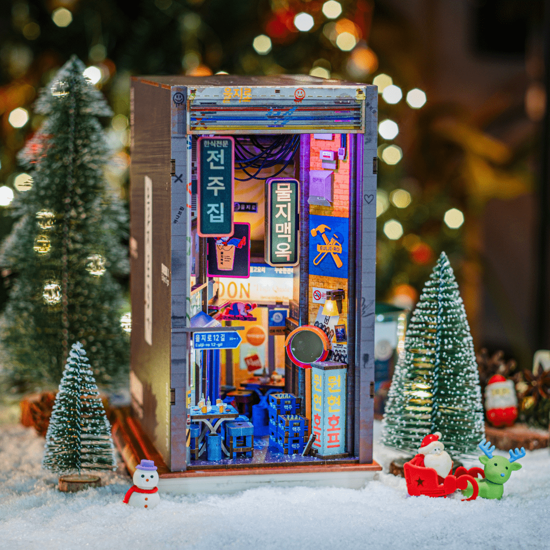 Seoul Hipjiro Book Nook Kit | Christmas Holiday Exclusive