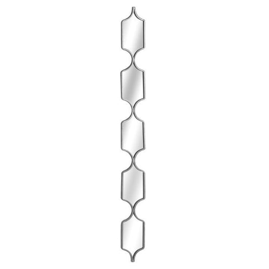Square Decorotive Hanging Collage Mirror In Silver