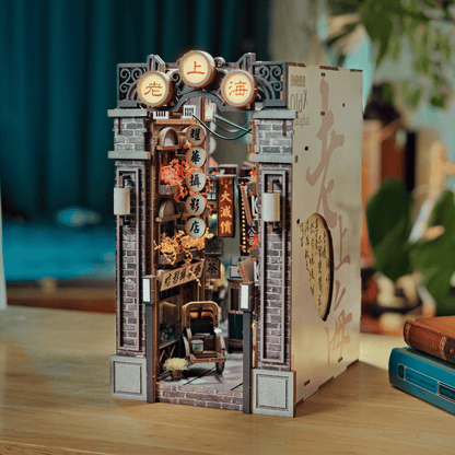 Old Shanghai Book Nook Kit | Christmas Holiday Exclusive