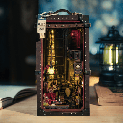 Eternal Midnight Paris Book Nook Kit | Christmas Collector’s Edition