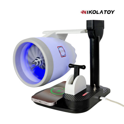 Dsektop JetFan - Equipped with wireless charging and humidifier