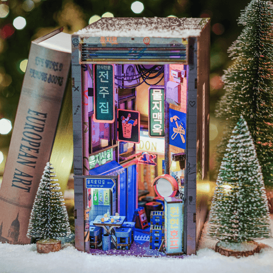 Seoul Hipjiro Book Nook Kit | Christmas Holiday Exclusive
