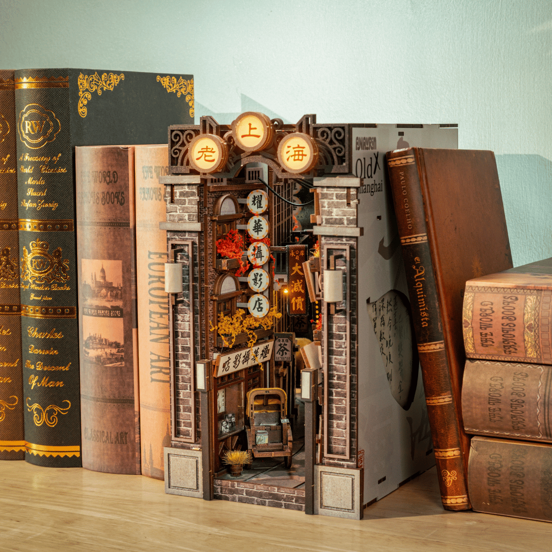 Old Shanghai Book Nook Kit | Christmas Holiday Exclusive