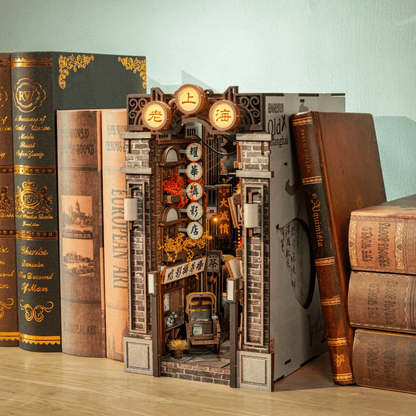 Old Shanghai Book Nook Kit | Christmas Holiday Exclusive