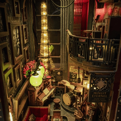 Eternal Midnight Paris Book Nook Kit | Christmas Collector’s Edition