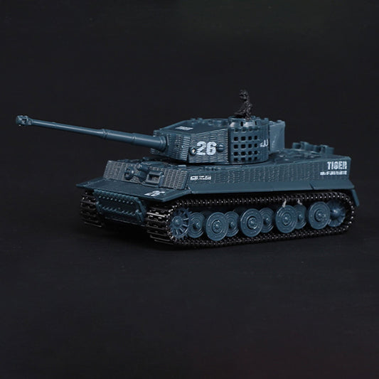1:72 Ready to Run Mini Tank RC German Tiger Toy WW2 Battle Tank Easy Model 2.4G Painted and Assembled for Multiplayer Games