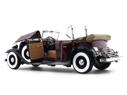 1932 Ford Lincoln KB Maroon 1:18 SunStar diecast scale model car collectible