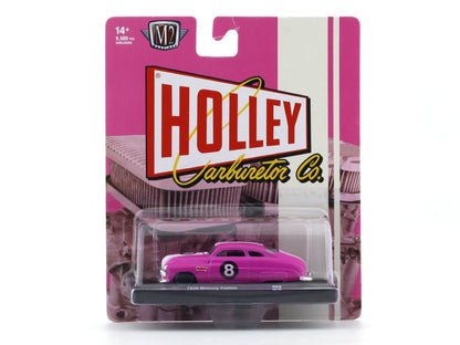 1949 Mercury Custom pink 1:64 M2 Machines diecast scale model collectible