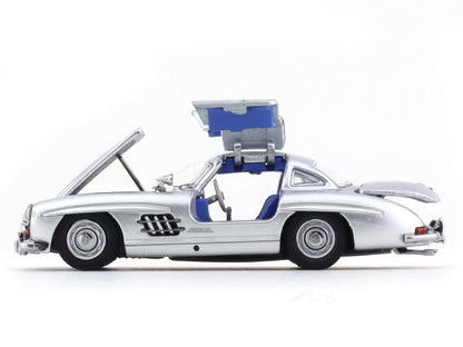 1955 Mercedes-Benz 300SL silver 1:64 Briscale diecast scale model collectible
