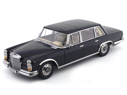 1963 Mercedes-Benz 600 SWB W100 black 1:18 KK Scale diecast scale model car collectible