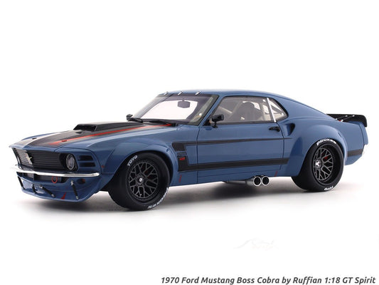 1970 Ford Mustang Boss Cobra by Ruffian 1:18 GT Spirit Scale Model collectible