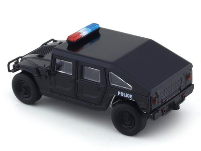 1999 Hummer H1 Police black 1:64 Master diecast scale model collectible