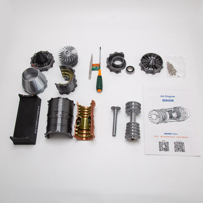SKYMECHMAN 1/18 WS-15 Turbofan Engine Model Kit-Build Your Own Turbofan Engine that Works