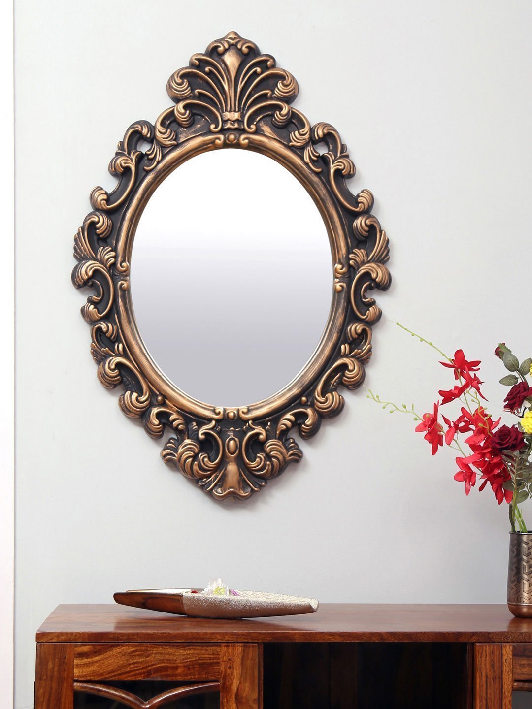 Oval Mughal Mirror