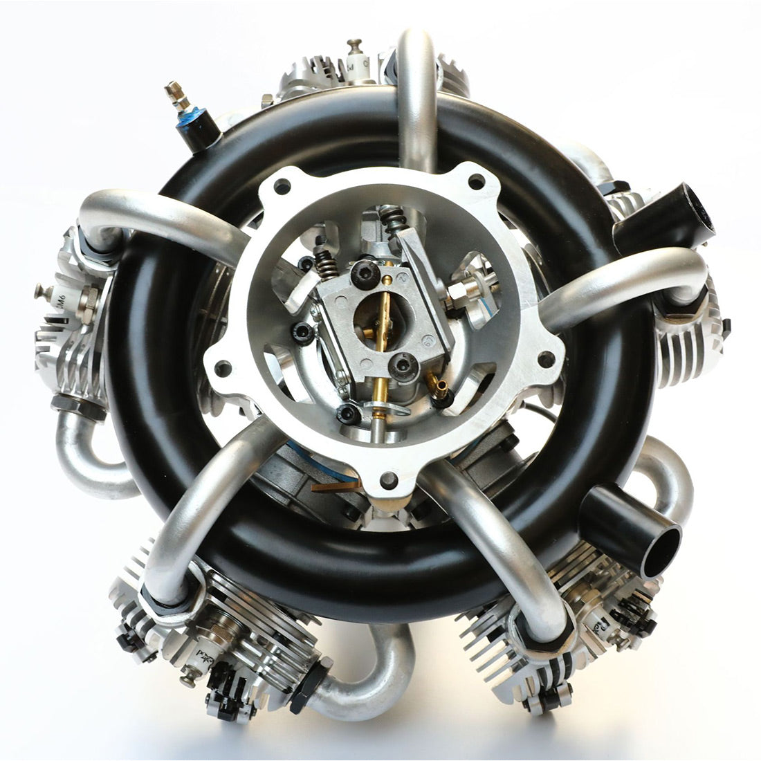 NGH GF150R5 150cc Radial Engine Five-cylinder Four-stroke Air-cooled Gasoline Engine Model for Fixed-Wing RC Airplanes