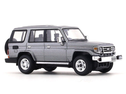 2001 Toyota Land Cruiser 70 ZX grey 1:64 Hobby Japan diecast scale model collectible