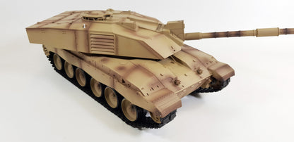 BB Firing Heng Long Challenger 2 Radio Remote Controlled RC Tank Model 1/16 UK 2.4G Smoke Sound Infrared Metal Suspension Arms Version 7