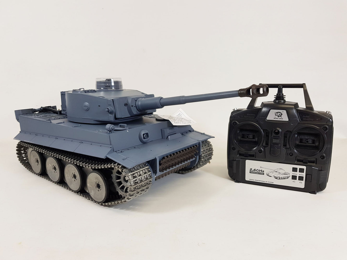 METAL UPGRADED Heng Long Radio Remote Control Rc German Tiger 1 Tank SUPER PRO VERSION 7