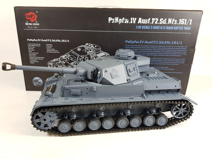 Radio Remote Control BB Shoot Tank 1/16 2.4G Smoking Infrared