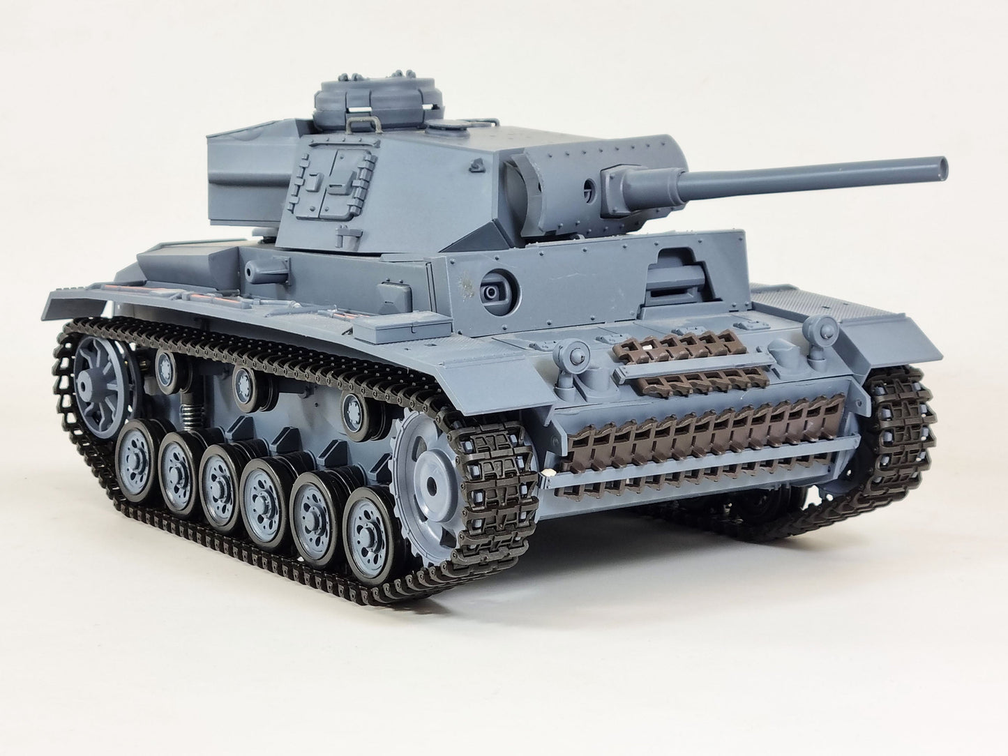 LONG Panzer Stug III Radio Remote Control tank 1/16 Smoke Sound Recoil UK