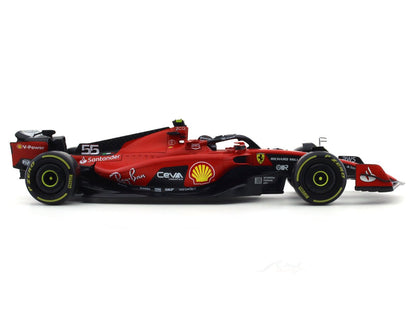 2023 Ferrari SF-23 #55 Carlos Sainz Jr. 1:18 Bburago & Coffee mug Scale Model car collectible