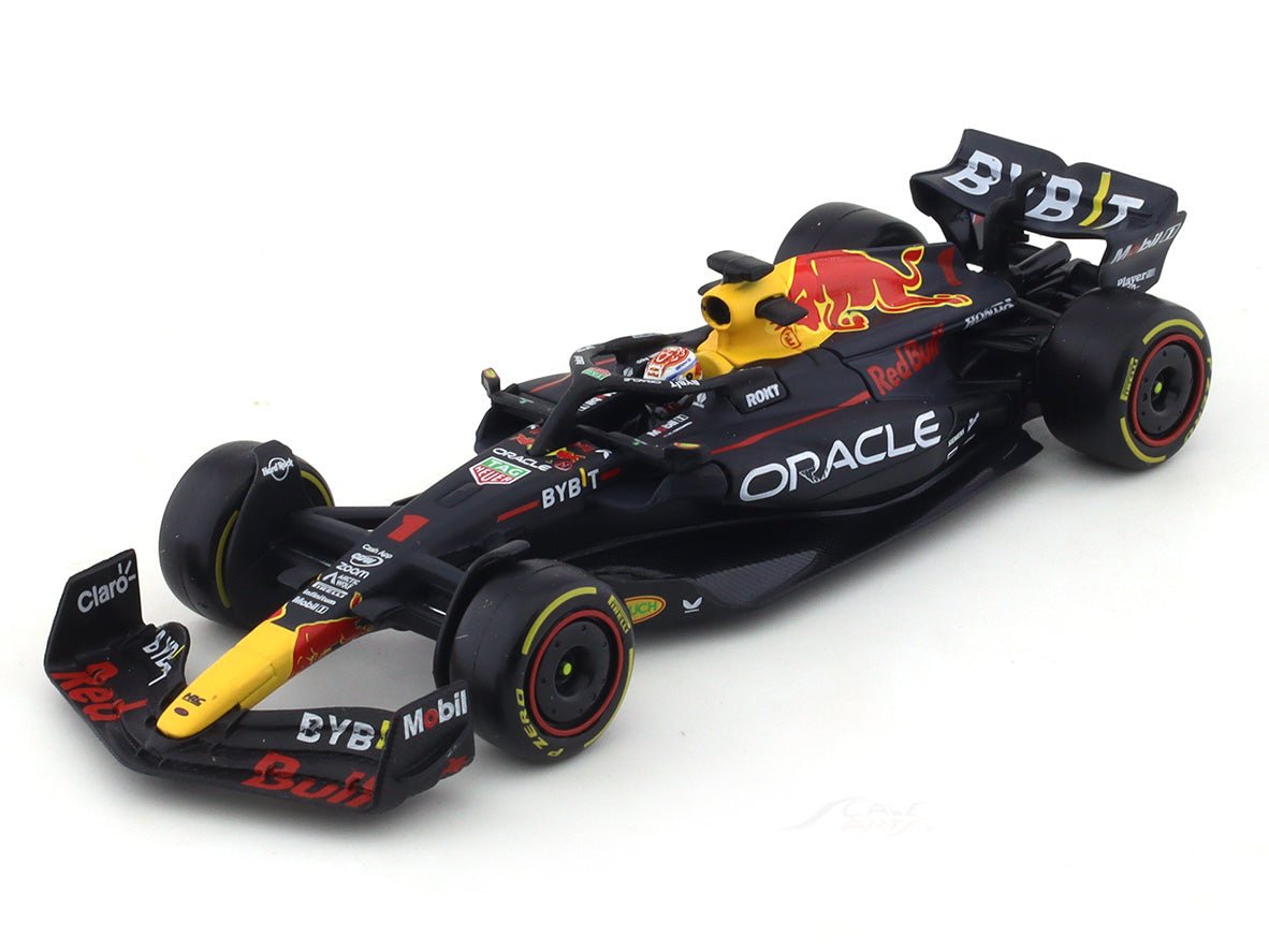 2023 Red Bull Racing RB19 #1 Max Verstappen 1:43 Bburago scale model car collectible