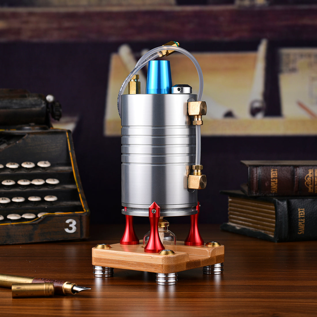 210ml Vertical Steam Boiler Model for Steam Engine, RC Cars & Ships