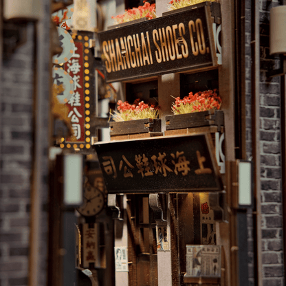 Old Shanghai Book Nook Kit | Christmas Holiday Exclusive