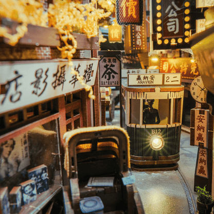 Old Shanghai Book Nook Kit | Christmas Holiday Exclusive