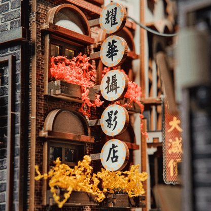 Old Shanghai Book Nook Kit | Christmas Holiday Exclusive
