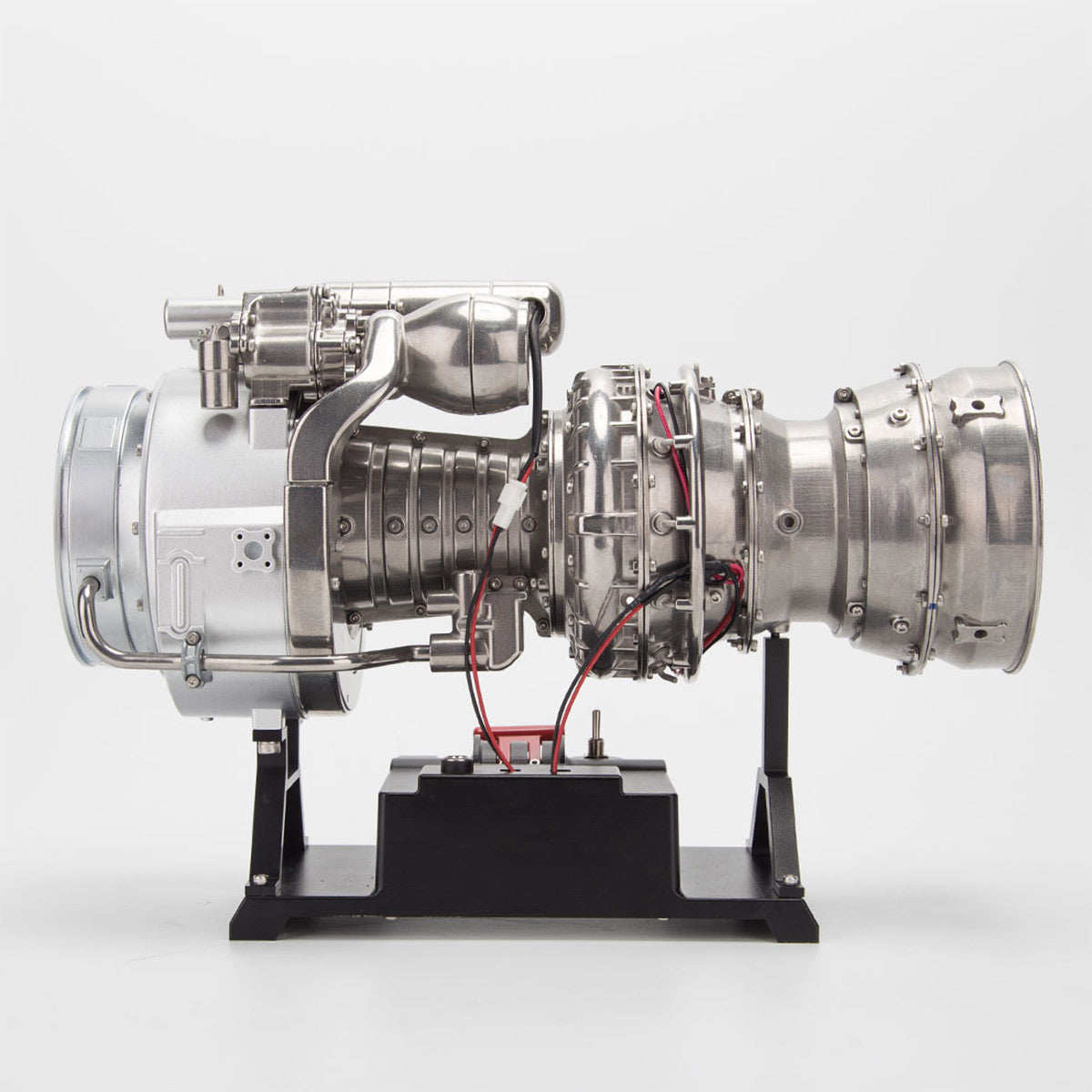 T700 Turboshaft Engine Model Kit that Works - Build Your Own Turboshaft Engine - TECHING 1/4 Metal Simulation Electric Military Helicopter Turboshaft Engine Model DM136