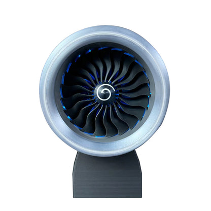 3D Printed Functional Nacelle Thrust Reverser Turbofan Engine Model-Build Your Own Turbofan Engine that Works