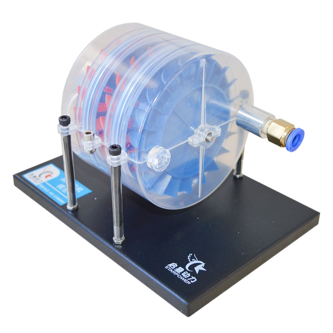 Multi Stage Steam Turbine Physics Equipment Demonstration Educational Toy Enginediy