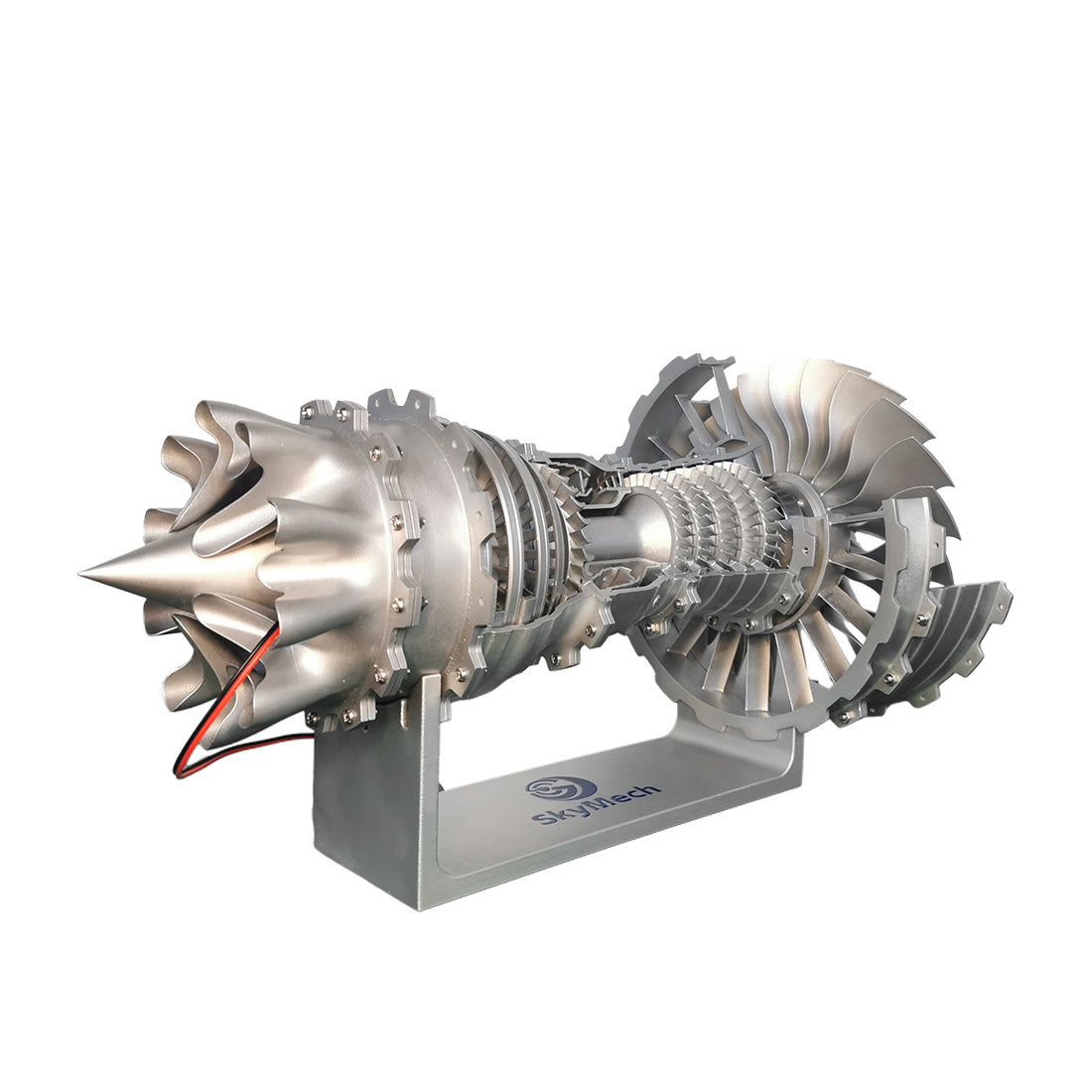 SKYMECH TRENT 900 Turbofan Engine Model Kit - Build Your Own Jet Engine that Works - Working Aircraft Engine Model Educational Toy