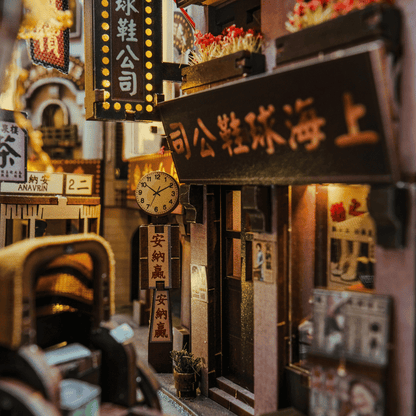 Old Shanghai Book Nook Kit | Christmas Holiday Exclusive