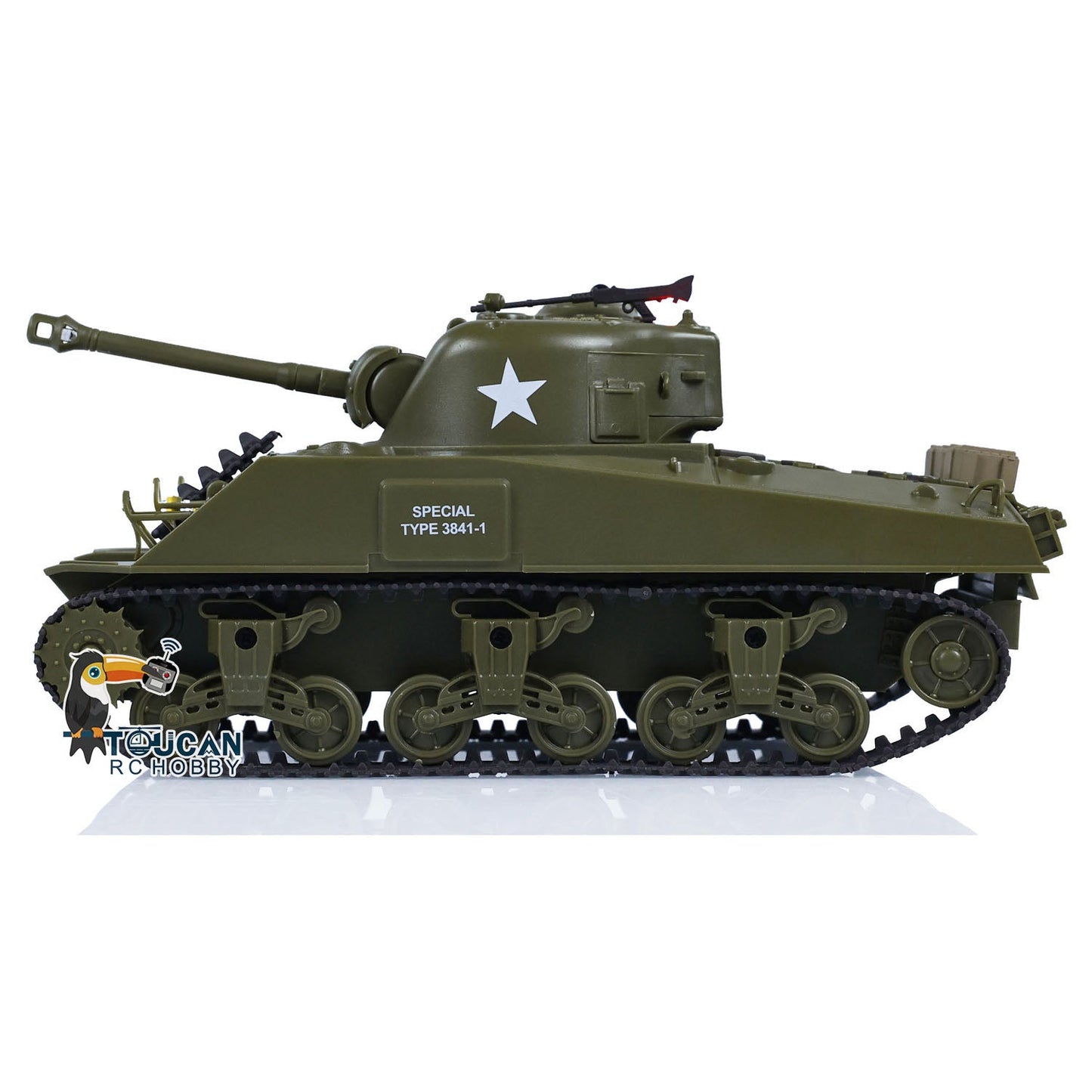 HengLong 1/30 Pershing M26 3841-02 2.4G RC Battle Tank Radio Control Panzer Military Model Painted Assembled Infrared Combating