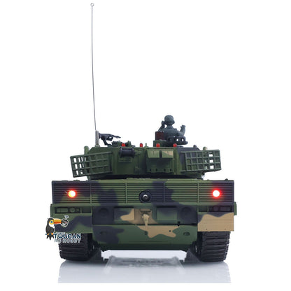 HengLong 3809 2.4GHz 1/24 RC Tank Leopard 2 A5 Remote Control Battle Tank Model BB Infrared Battle Spray Water Battery Radio