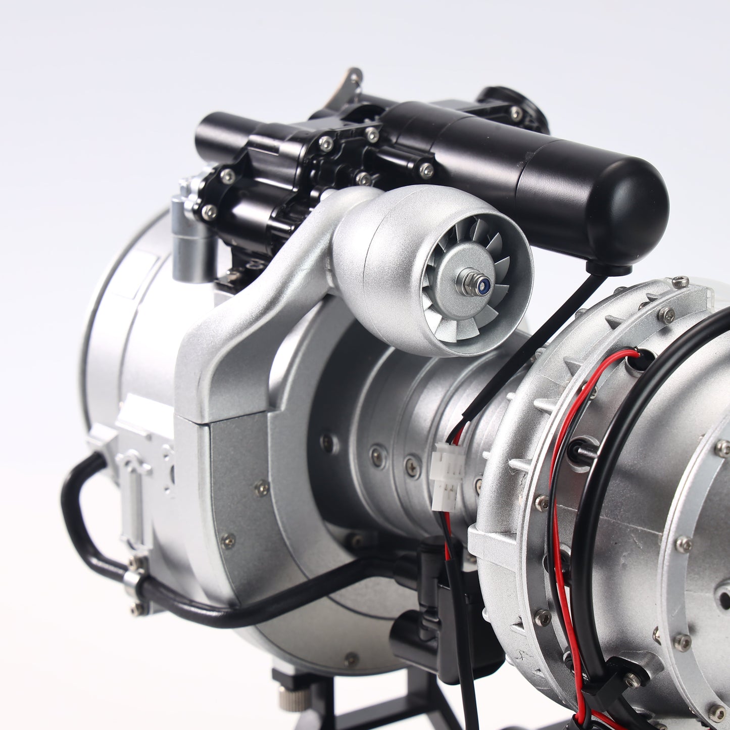 T700 Turboshaft Engine Model Kit that Works - Build Your Own Turboshaft Engine - TECHING 1/4 Metal Simulation Electric Military Helicopter Turboshaft Engine Model DM136