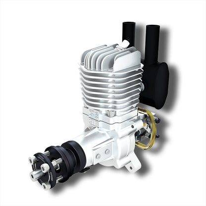 EPHIL X-38cc-S Pro Electric Startar Spark Plug Two-Stroke Single Cylinder Side Exhaust Gasoline Engine Model for Fixed-Wing Aircraft Models