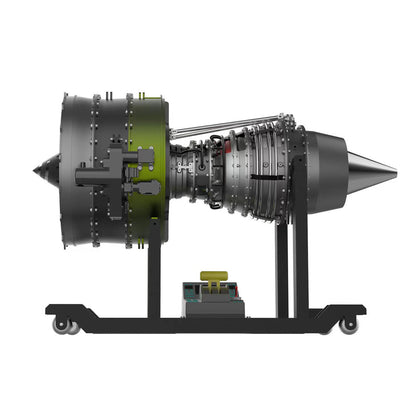 Turbofan Engine Model Kit that Works - Build Your Own Turbofan Engine - TECHING 1/10 Full Metal Dual-Spool Turbofan Engine Aircraft Jet Engine Model 1000+Pcs