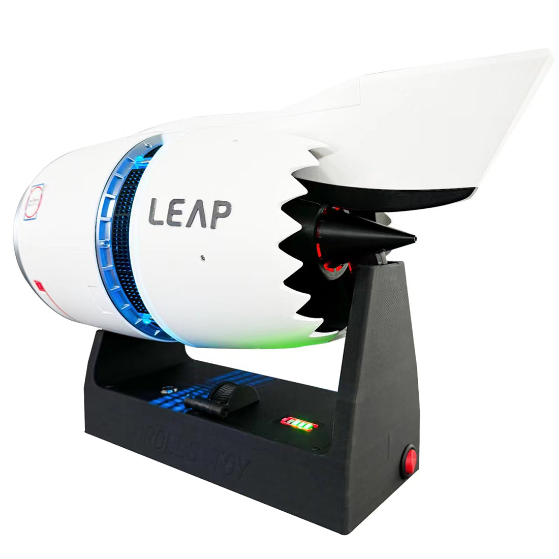 3D Printed Functional Nacelle Thrust Reverser Turbofan Engine Model-Build Your Own Turbofan Engine that Works