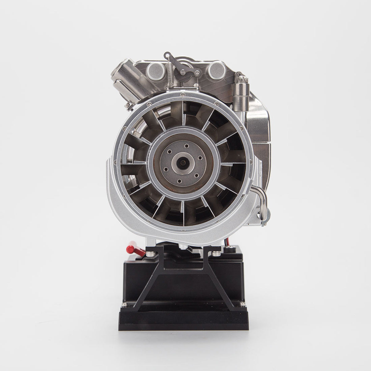 T700 Turboshaft Engine Model Kit that Works - Build Your Own Turboshaft Engine - TECHING 1/4 Metal Simulation Electric Military Helicopter Turboshaft Engine Model DM136